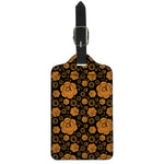 Swadhisthana Chakra Pattern Print Luggage Tag