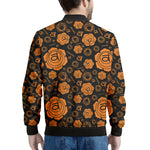 Swadhisthana Chakra Pattern Print Men's Bomber Jacket