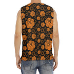 Swadhisthana Chakra Pattern Print Men's Fitness Tank Top
