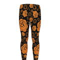 Swadhisthana Chakra Pattern Print Men's Leggings