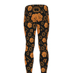 Swadhisthana Chakra Pattern Print Men's leggings
