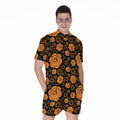 Swadhisthana Chakra Pattern Print Men's Romper