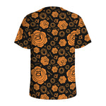 Swadhisthana Chakra Pattern Print Men's Sports T-Shirt