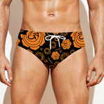 Swadhisthana Chakra Pattern Print Men's Swim Briefs