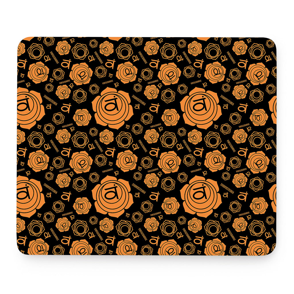 Swadhisthana Chakra Pattern Print Mouse Pad