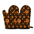 Swadhisthana Chakra Pattern Print Oven Mitts