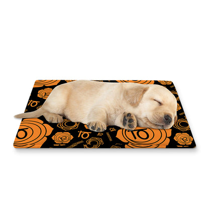 Swadhisthana Chakra Pattern Print Pet Cooling Mat Cover