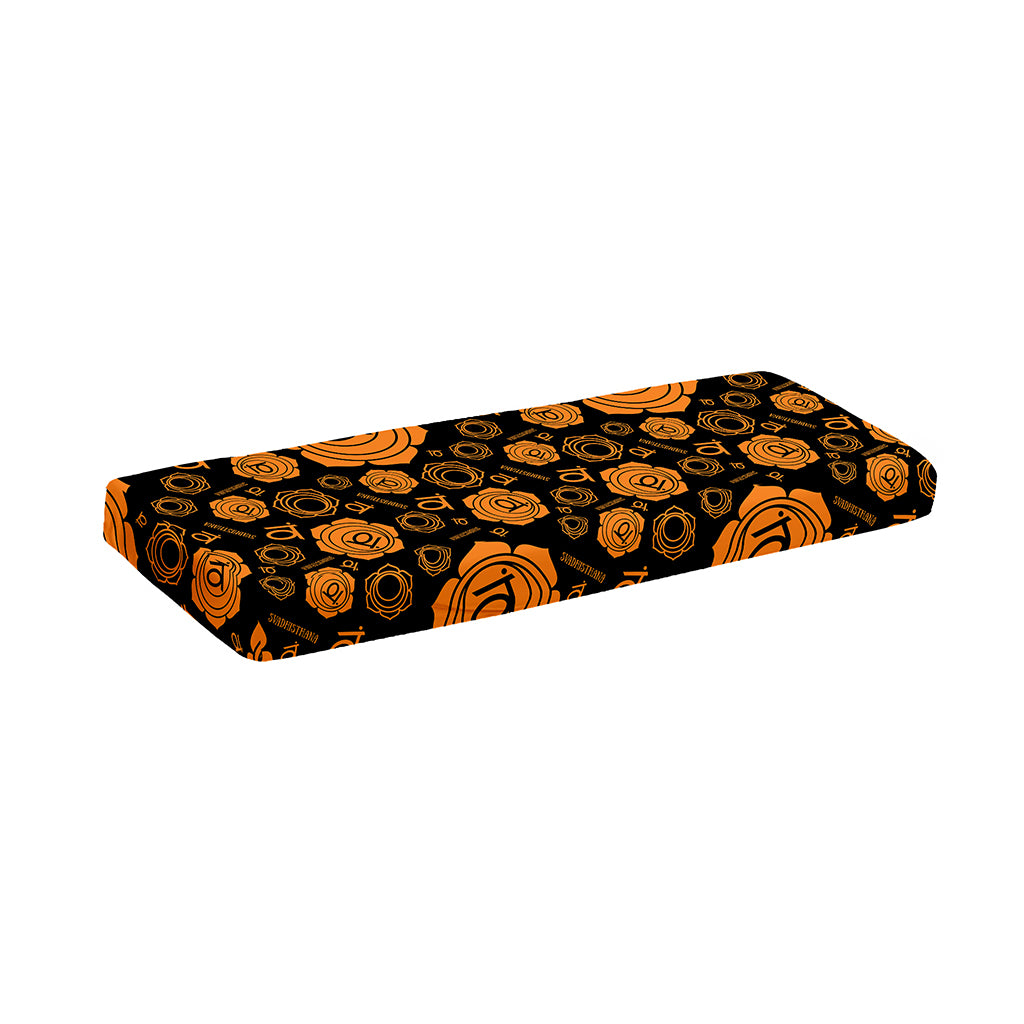 Swadhisthana Chakra Pattern Print Piano Keyboard Cover