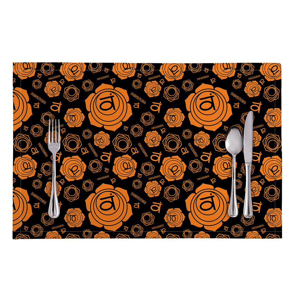 Swadhisthana Chakra Pattern Print Placemat