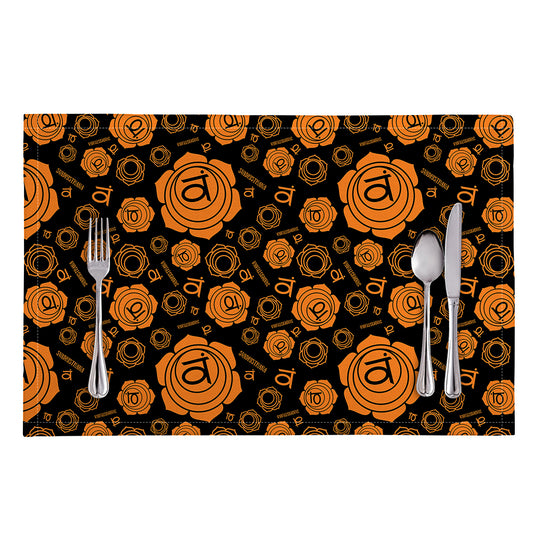 Swadhisthana Chakra Pattern Print Placemat