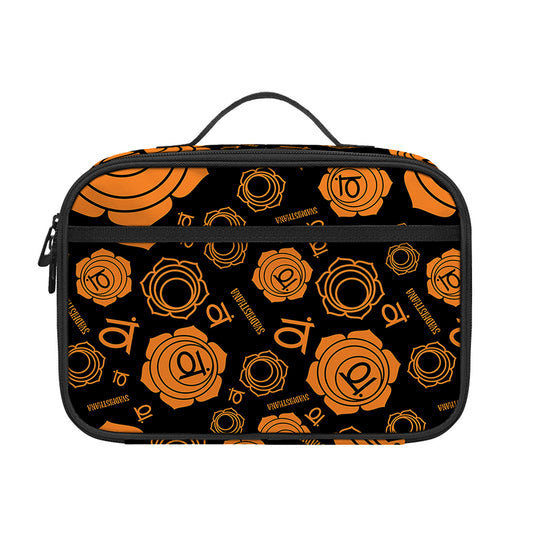 Swadhisthana Chakra Pattern Print Portable Lunch Bag
