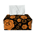 Swadhisthana Chakra Pattern Print Rectangle Tissue Box Cover