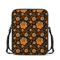 Swadhisthana Chakra Pattern Print Rectangular Crossbody Bag