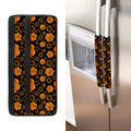 Swadhisthana Chakra Pattern Print Refrigerator Handle Covers