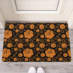 Swadhisthana Chakra Pattern Print Rubber Doormat