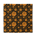 Swadhisthana Chakra Pattern Print Silk Bandana