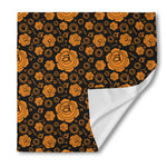 Swadhisthana Chakra Pattern Print Silk Bandana