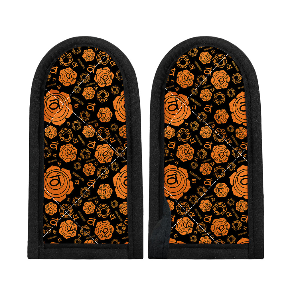 Swadhisthana Chakra Pattern Print Skillet Handle Cover