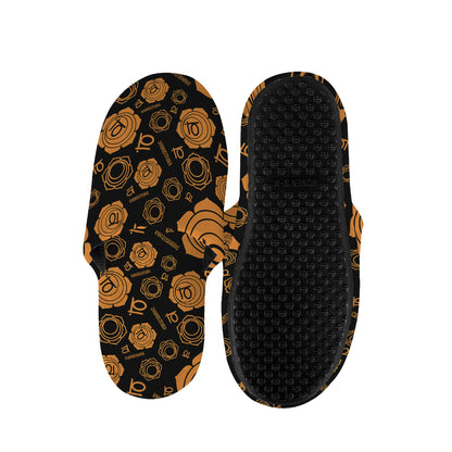 Swadhisthana Chakra Pattern Print Slippers