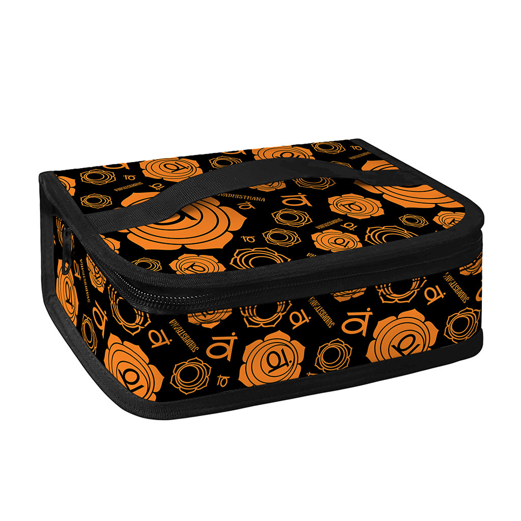 Swadhisthana Chakra Pattern Print Small Lunch Bag