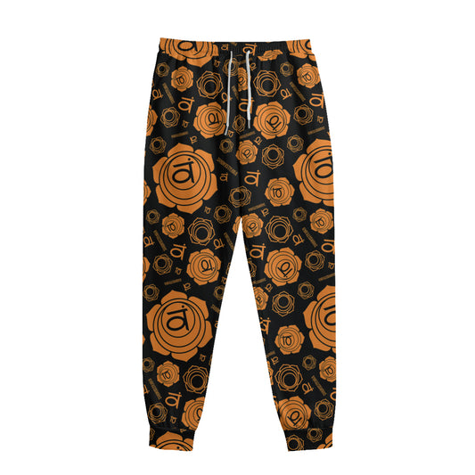 Swadhisthana Chakra Pattern Print Sweatpants