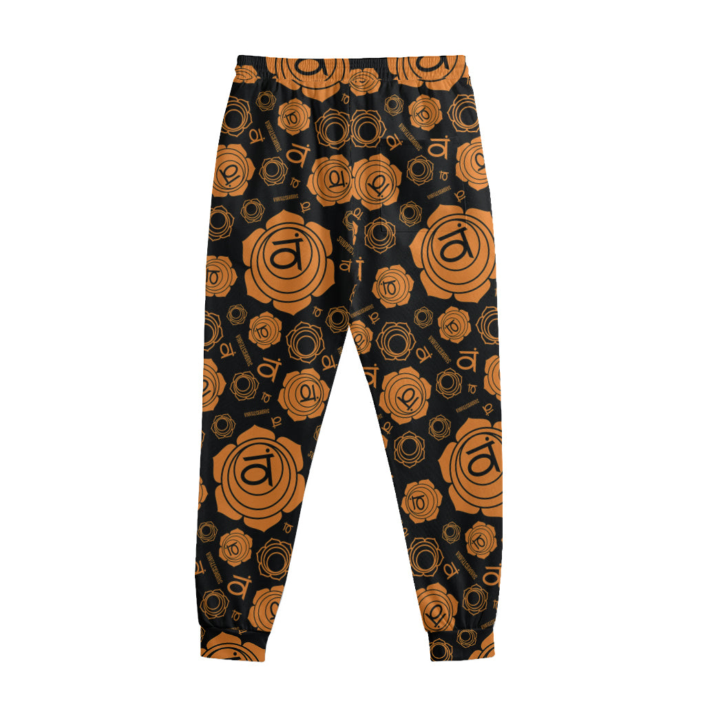 Swadhisthana Chakra Pattern Print Sweatpants