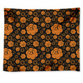 Swadhisthana Chakra Pattern Print Tapestry
