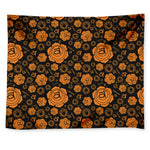 Swadhisthana Chakra Pattern Print Tapestry