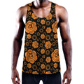 Swadhisthana Chakra Pattern Print Men's Workout Tank Top