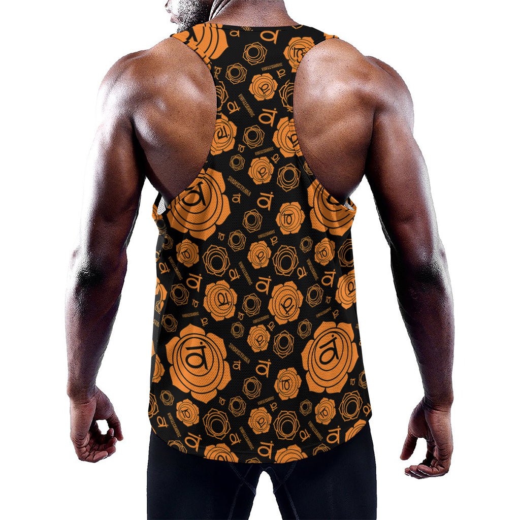 Swadhisthana Chakra Pattern Print Training Tank Top