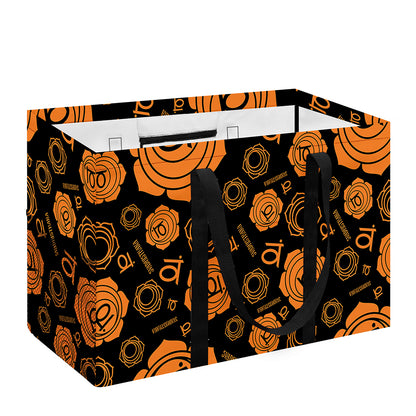 Swadhisthana Chakra Pattern Print Utility Tote Bag
