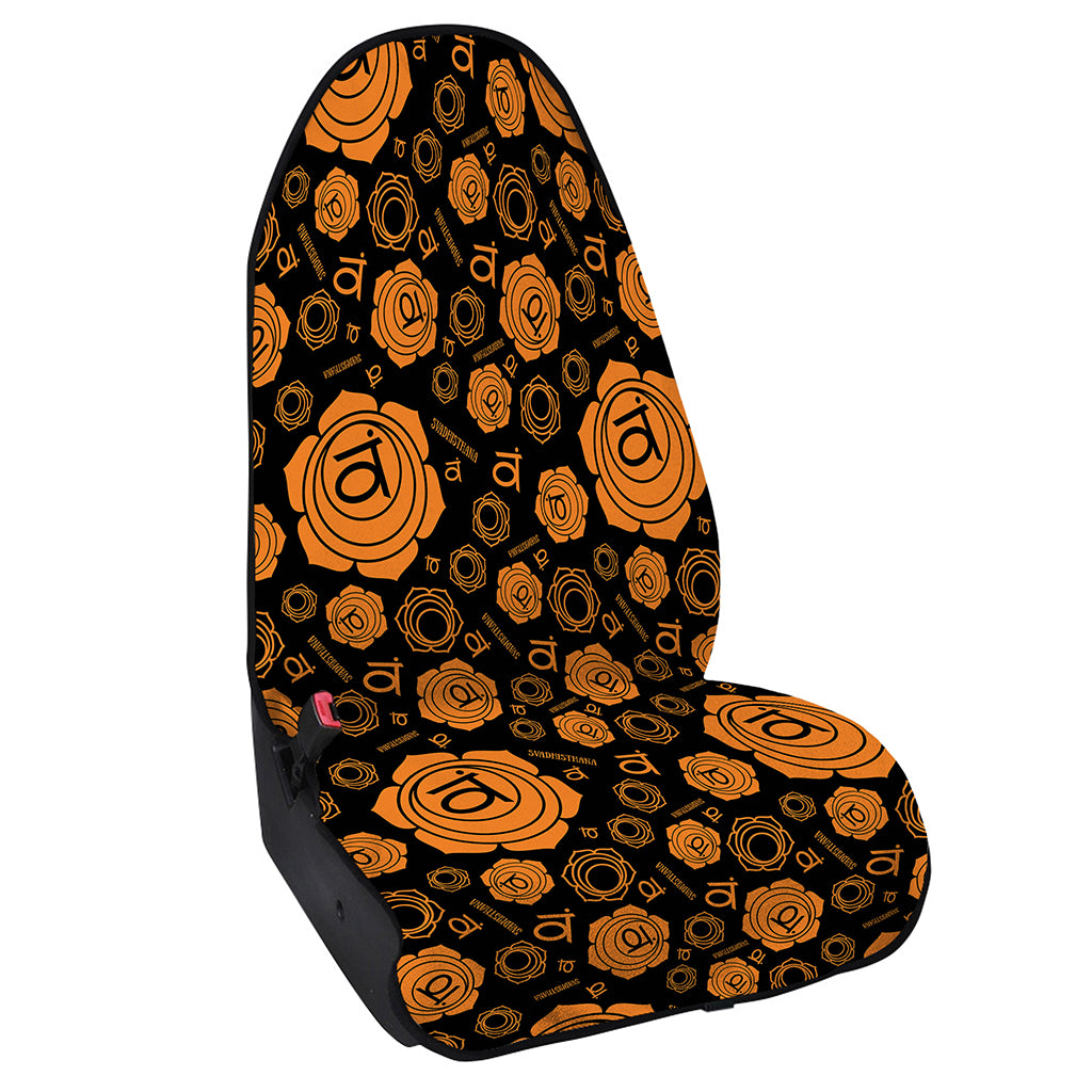 Swadhisthana Chakra Pattern Print Waterproof Car Seat Cover