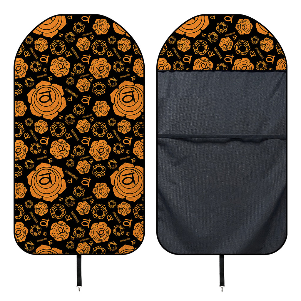 Swadhisthana Chakra Pattern Print Waterproof Car Seat Cover