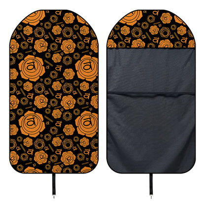 Swadhisthana Chakra Pattern Print Waterproof Car Seat Cover