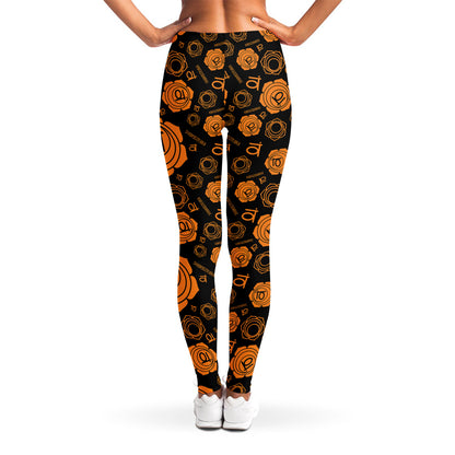 Swadhisthana Chakra Pattern Print Women's Leggings