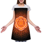 Swadhisthana Chakra Spiritual Print Adjustable Apron