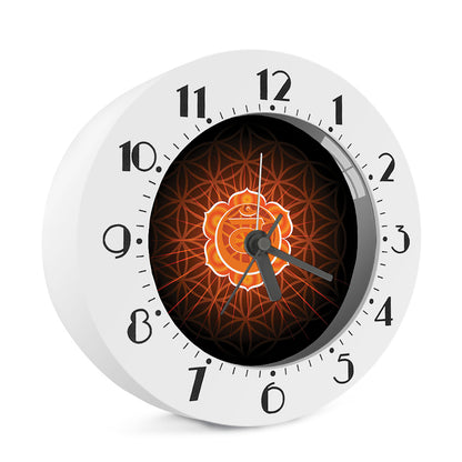 Swadhisthana Chakra Spiritual Print Alarm Clock