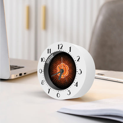 Swadhisthana Chakra Spiritual Print Alarm Clock