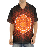 Swadhisthana Chakra Spiritual Print Aloha Shirt