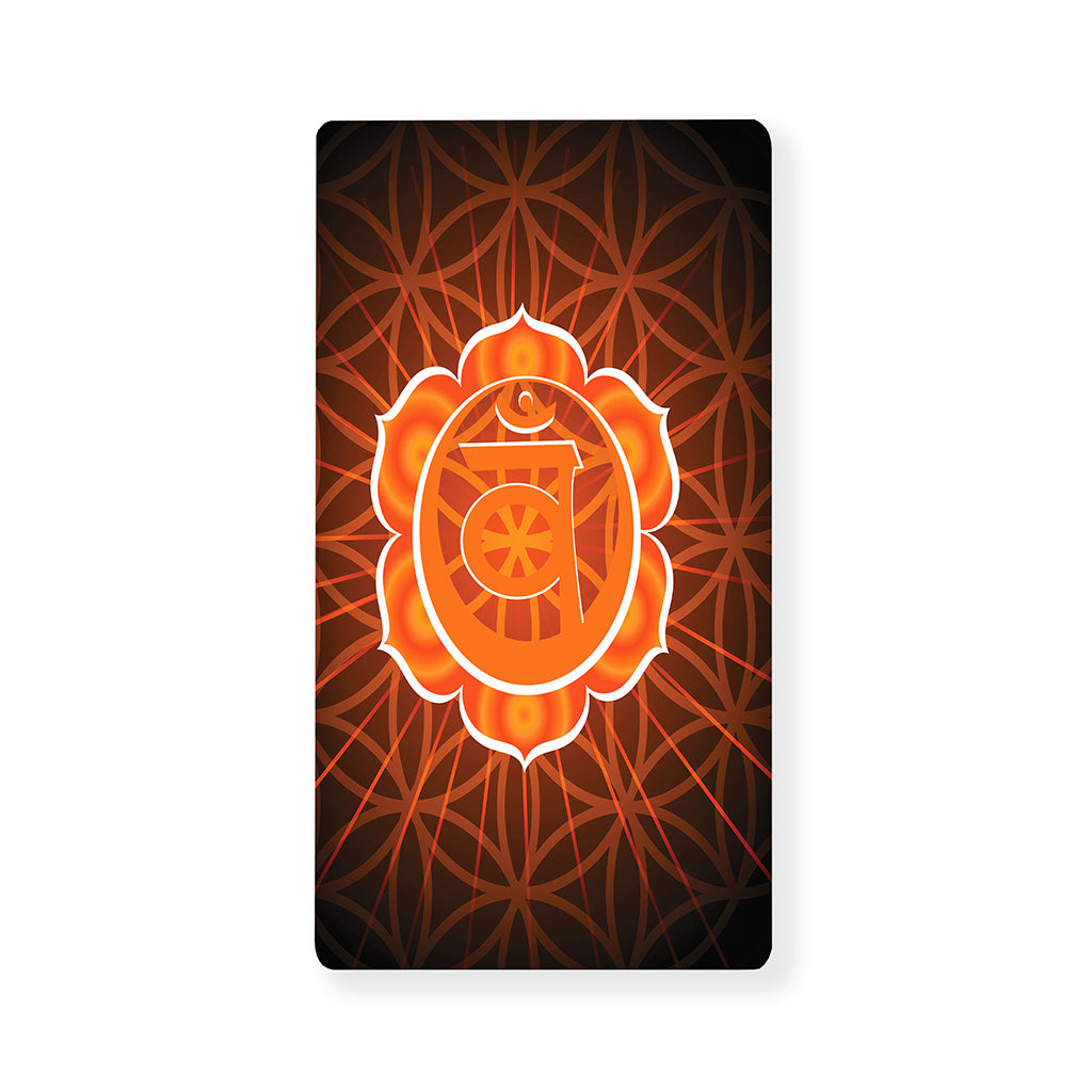 Swadhisthana Chakra Spiritual Print Baby Crib Sheet