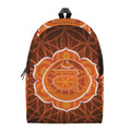 Swadhisthana Chakra Spiritual Print School Backpack
