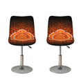 Swadhisthana Chakra Spiritual Print Bar Stool Covers