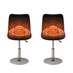 Swadhisthana Chakra Spiritual Print Bar Stool Covers