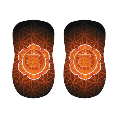 Swadhisthana Chakra Spiritual Print Bar Stool Covers