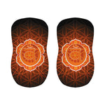 Swadhisthana Chakra Spiritual Print Bar Stool Covers