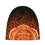 Swadhisthana Chakra Spiritual Print Beanie