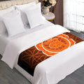 Swadhisthana Chakra Spiritual Print Bed Runner