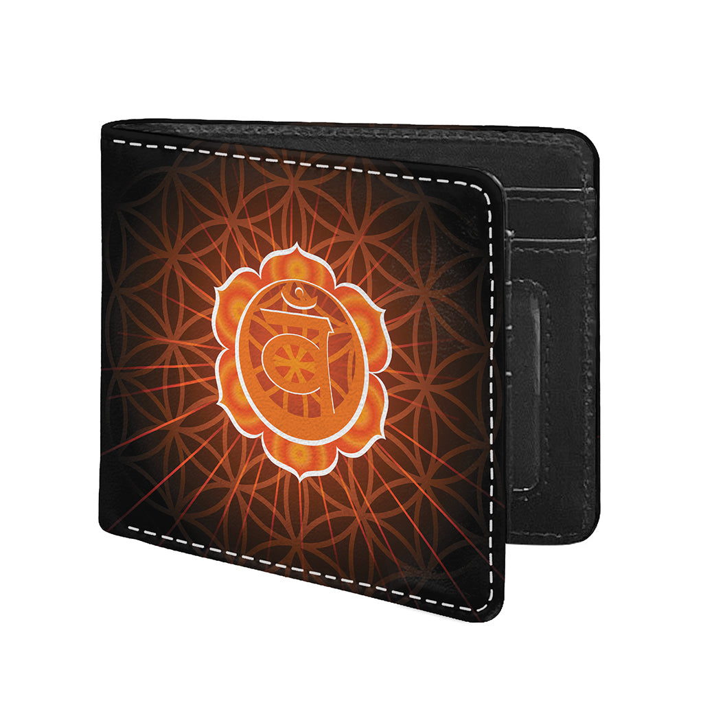 Swadhisthana Chakra Spiritual Print Bifold Wallet