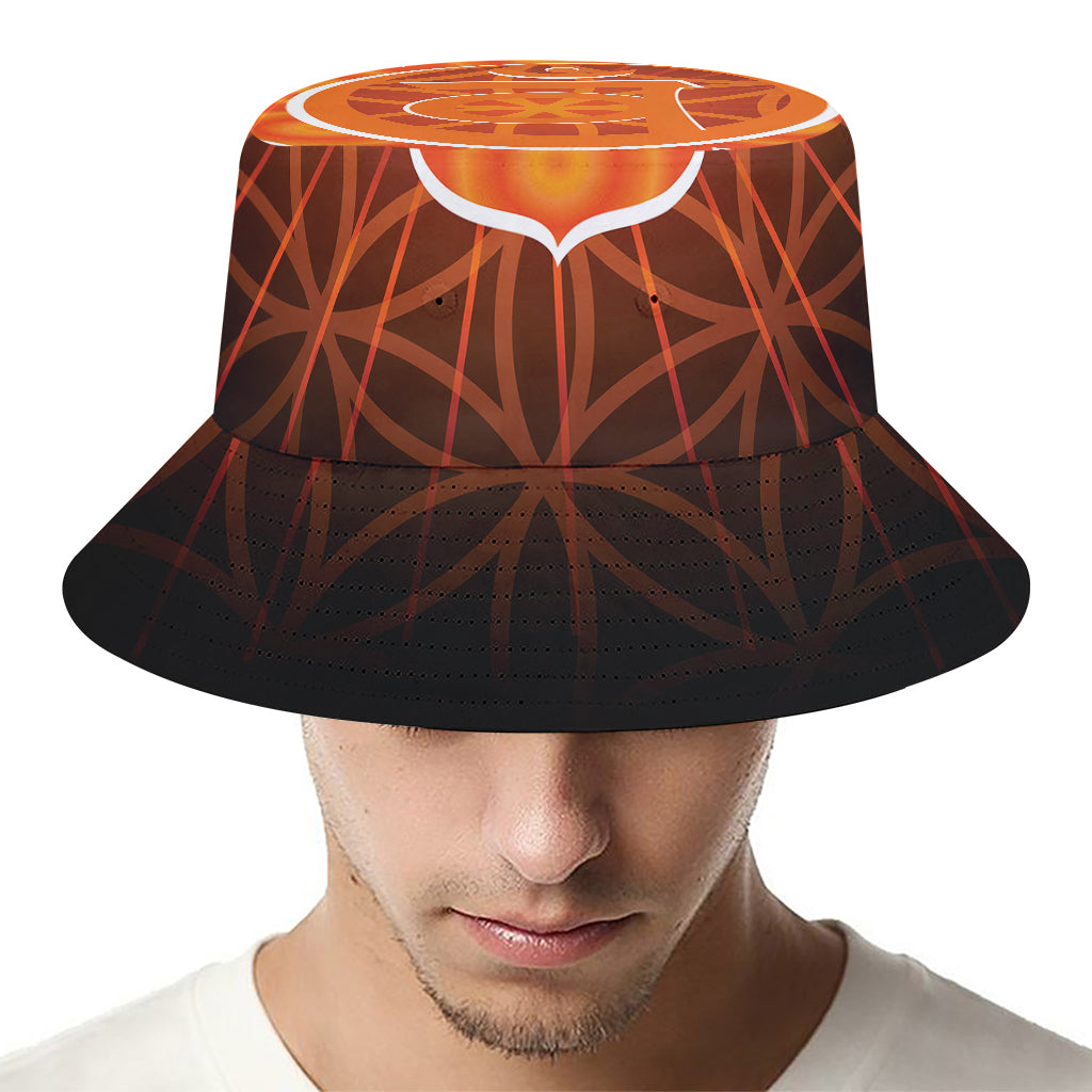 Swadhisthana Chakra Spiritual Print Bucket Hat