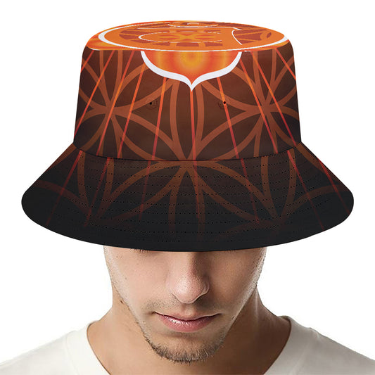 Swadhisthana Chakra Spiritual Print Bucket Hat